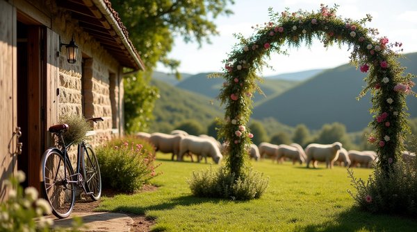 Se marier dans une ferme authentique au cœur du pays basque